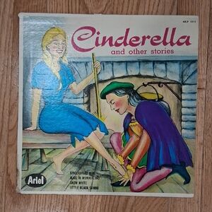 Cinderella and Other Stories Vintage Vinyl Record- Very Rare!